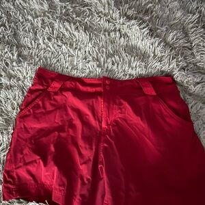 Women's Red Shorts
